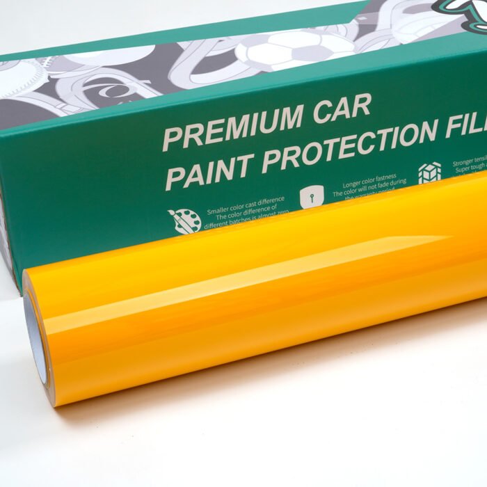 Car Wrap Super Gloss Deep Yellow (BA-S-028)