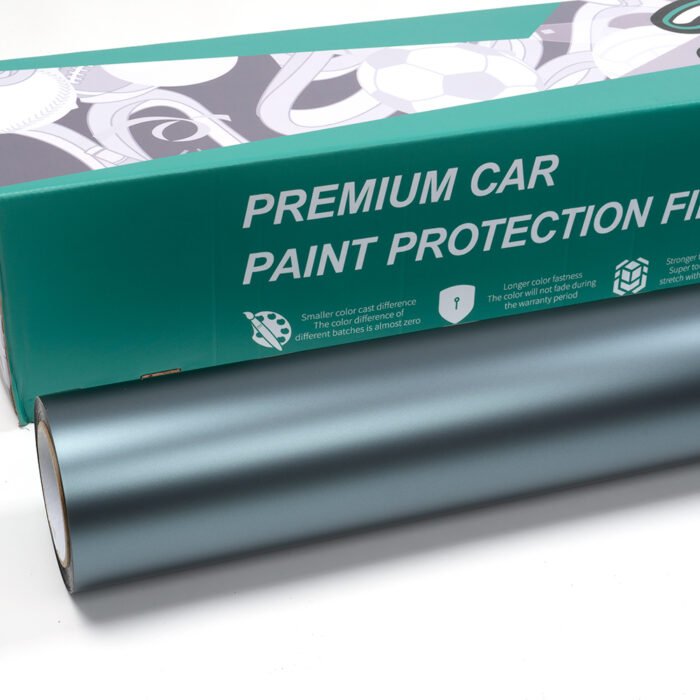 Ghost Metallic Grey Blue (BA-A-006) Vinyl Wrap