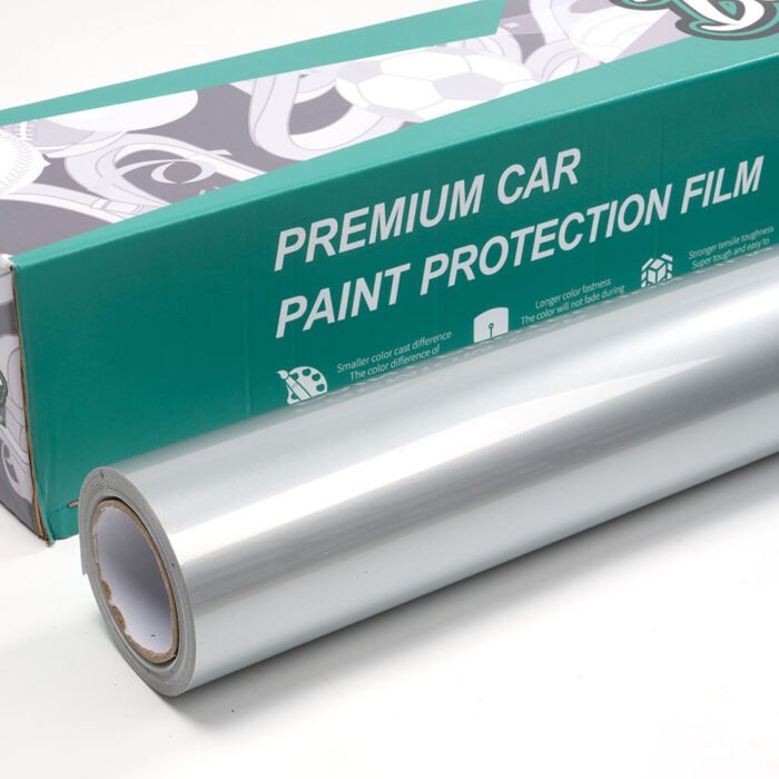 Vinyl Wrap Super Gloss Metallic Silver (BA-M-002)