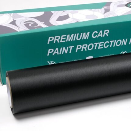 Brushed Metallic Black (BA-Z-008) Vinyl Wrap