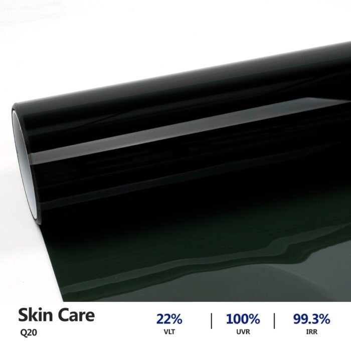 Dark Green 100% UVR Skin Care Nano Ceramics (Q20) Car Window Tint Film