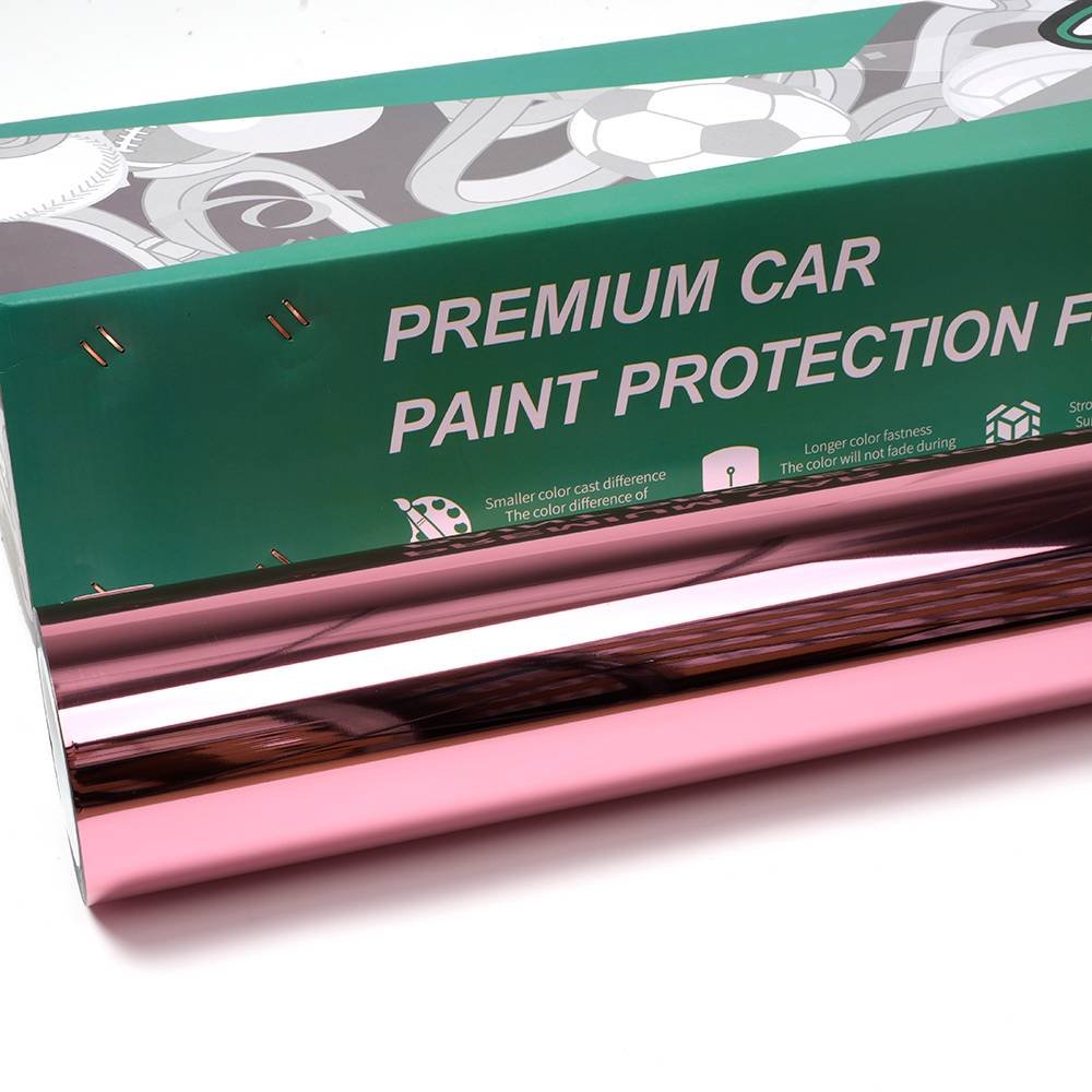 Mirror Chrome Rose Pink (BA-X-100) Vinyl Wrap
