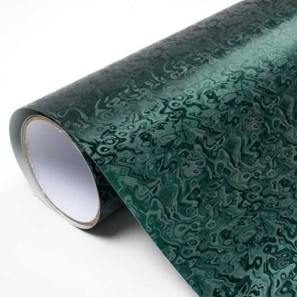 Ghost Spiral Dark Geen (BA-Q-030) Vinyl Wrap
