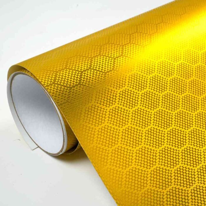 Honeycomb Gold (BA-Q-037) Vinyl Wrap